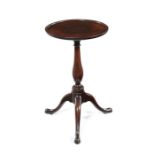 A George III mahogany kettle stand