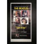 LET IT BE (1970) - US Three-Sheet Poster