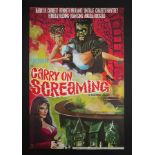 CARRY ON SCREAMING (1966) - UK One-Sheet Poster