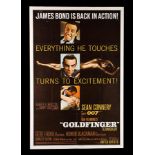 JAMES BOND: GOLDFINGER (1964) - US One-Sheet Poster