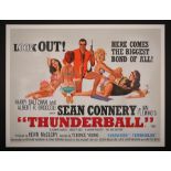 JAMES BOND: THUNDERBALL (1965) - UK Quad Poster