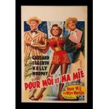 FOR ME AND MY GAL (1942) - Belgian Poster