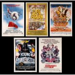 VARIOUS PRODUCTIONS (1974-81) - Five US One-Sheet Posters