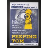 PEEPING TOM (1960) - UK One-Sheet Poster