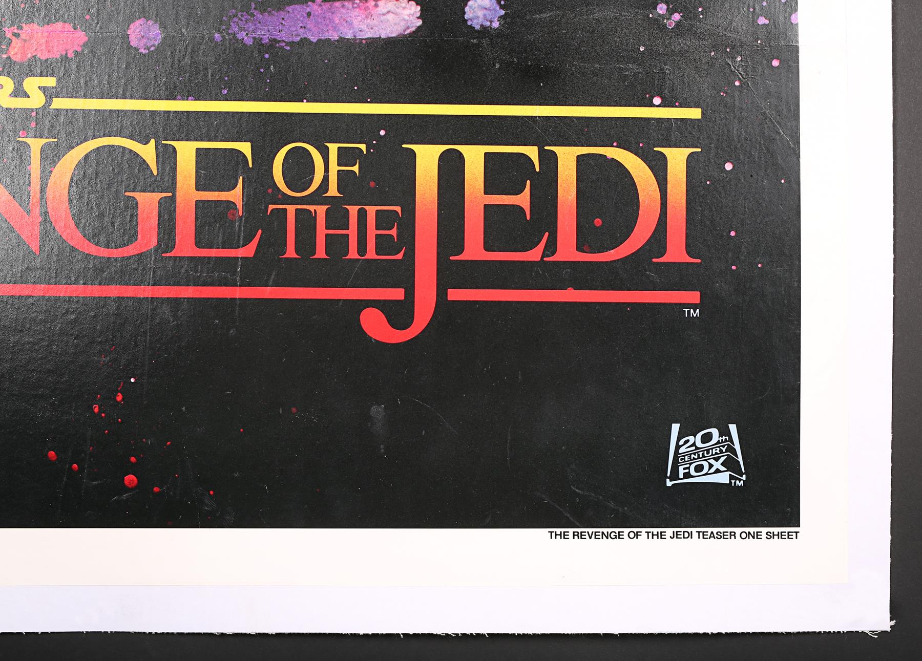 STAR WARS: EPISODE VI: RETURN OF THE JEDI (1983) - US One-Sheet Undated Teaser Poster - Image 5 of 5