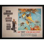 JAMES BOND: YOU ONLY LIVE TWICE (1967) - UK Quad Style-B Poster