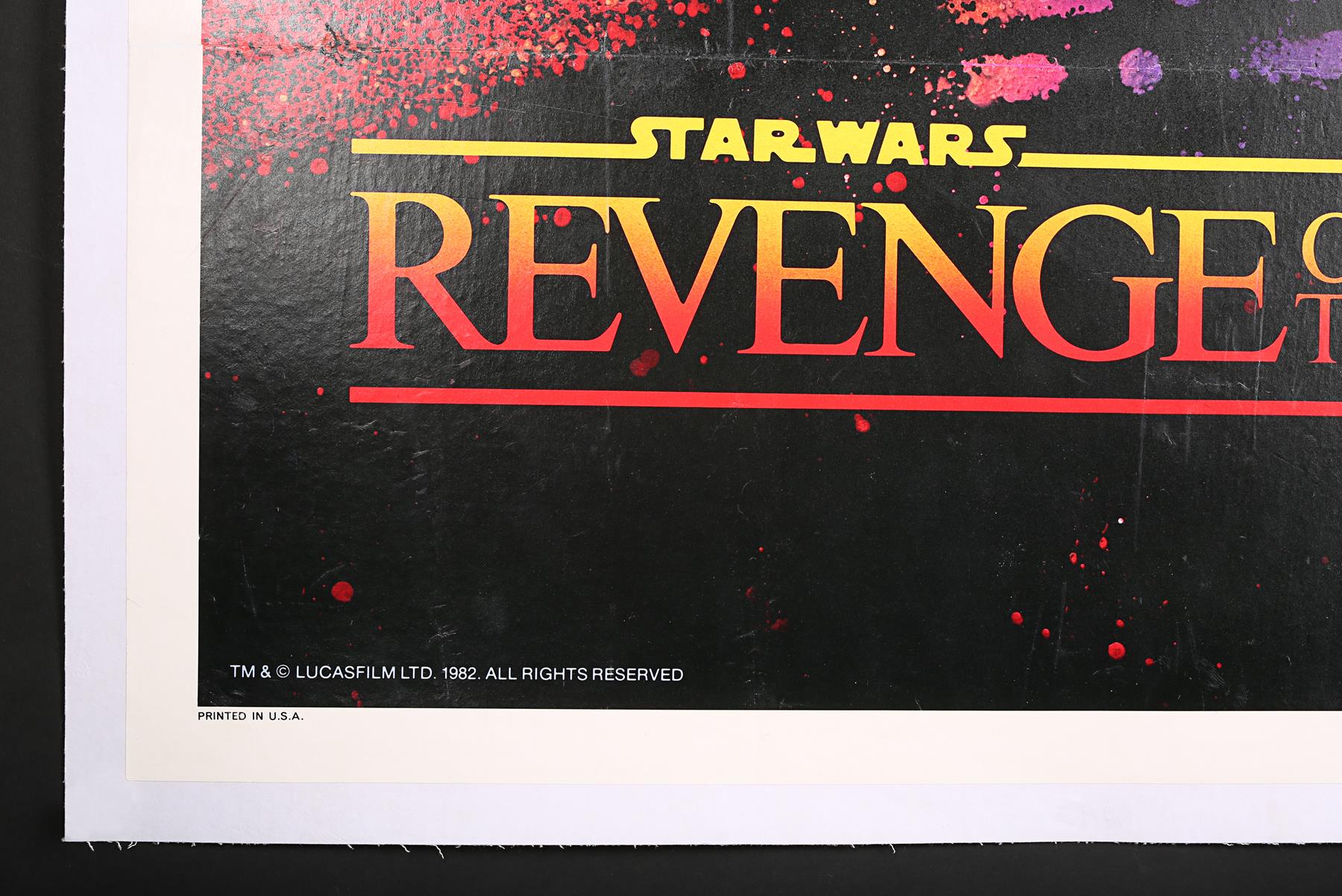 STAR WARS: EPISODE VI: RETURN OF THE JEDI (1983) - US One-Sheet Undated Teaser Poster - Image 4 of 5