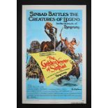 THE GOLDEN VOYAGE OF SINBAD (1973) - Autographed US One-Sheet Style-A Poster