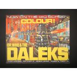 DR. WHO AND THE DALEKS (1965) - UK Quad Poster