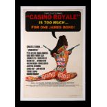 JAMES BOND: CASINO ROYALE (1967) - UK Double Crown Poster