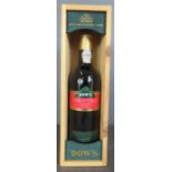 A Dows Christmas Reserve Port in a wooden presentation box, 75cl.