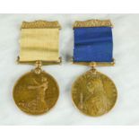 Two medals: 1903 Edward VII Imperiator and Victoria 1900, to CM Horgan, RIC.