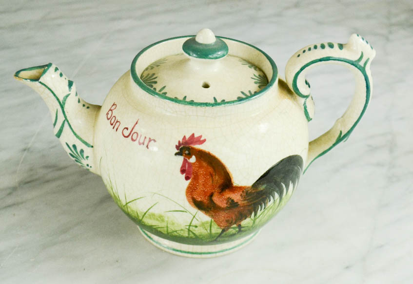A Wemyss T Goode & Co. tea pot. - Image 2 of 3