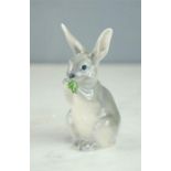 Royal Copenhagen Denmark porcelain rabbit, no. 1019.