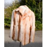 A fur jacket.