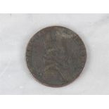 Numismatic: a Chronenbahn Half Penny.