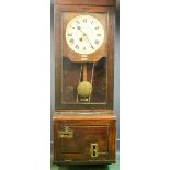 A Clocking in clock by Gledstow-Brook Time Recorders Ltd of Huddersfield, Halifax, London and