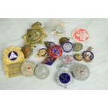 A selection of Police and home front enamel badges etc, to include Cheshire Air Raid Wardens etc.