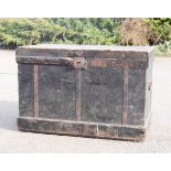 A military travelling chest, to Major Murray Smith, 7th Q. Hassars, B.A.O.R.