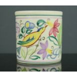 A 1920s Carter Stabler Adams Poole pottery pot.