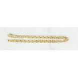 A 9ct gold chain, 8.3g.
