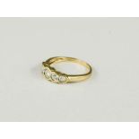 A 9ct gold dress ring, size N, 2.4g.