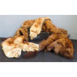 A Mink fur collar and further mink skin.