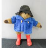 A large Paddington bear teddy.