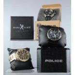 Three boxed Gentleman's wristwatches.