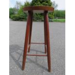 A tall stool.