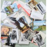 A quantity of postcards.