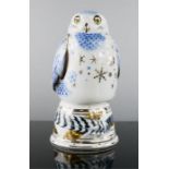 Royal Worcester The Connoisseur Collection Snowy Owl, 11cm high.