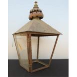 An antique lantern.