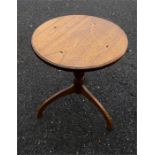 Alun Biggs of Sheffield oak tripod table.