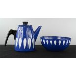 Katherin Kelm, Norwegan bowl and tea pot.