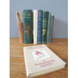 A selection of Childrens books, the Tale of Timmy Tiptoes by Beatrix Potter, Pips First