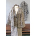 A James Lakeland jacket / coat and a Mandy Marsh Coat and scarf, size 12. (2)