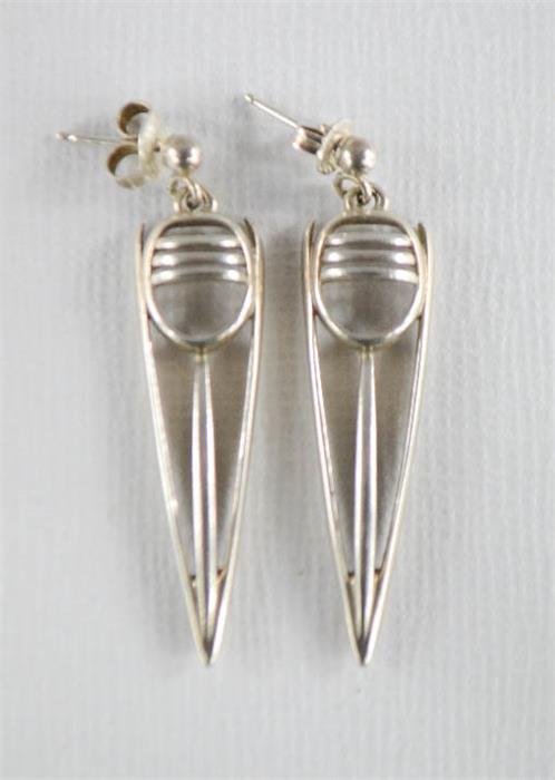 Ola Gorie sterling silver earrings.