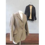 A Foster & Son riding jacket, and a Parr & Co Riding jacket in tweed. (2)