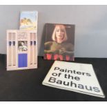 Painters of Bauhaus, by Marlborough, 30 Salvador Dali postcards by Taschen, Royal Academy