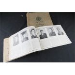 A WWI the Colne and Nelson Times War Album giving photo and biographical details of soldiers from