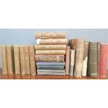 Books: Volumes of Moors Poetical Works, The Jest Book, Cromwell's Letters and Speeches, Byrons