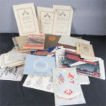 A selection of WWII ephemera RAF Civil Defence, Home Guard etc.