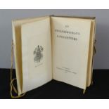 An Englishwoman's Love Letters, anon, hardcover with ties.