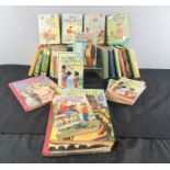 A group of children's books; including Enid Blyton, Every Girls Annuals, The Crackerjack, etc.