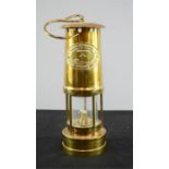 A Cumbrian brass lantern by the makers E Thomas & Williams Ltd.