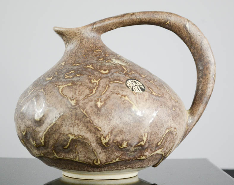 Ruscha Art pottery jug, circa 1960, 16cm high.