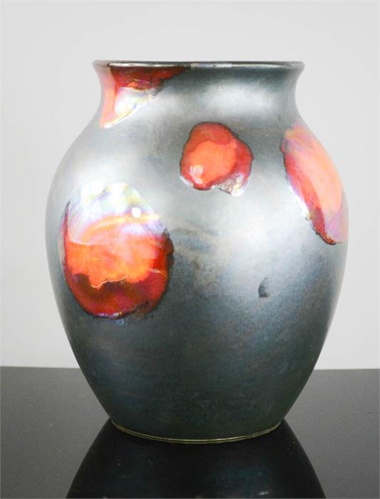 Poole pottery Galaxy pattern vase.