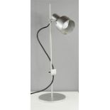 Peter Nelson (1928-2009) aluminium minimalist table lamp circa 1960. [Part of the Habitat and