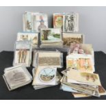 A large quantity of postcards, various worldwide, comical, mostly early 20th century. (Approximately